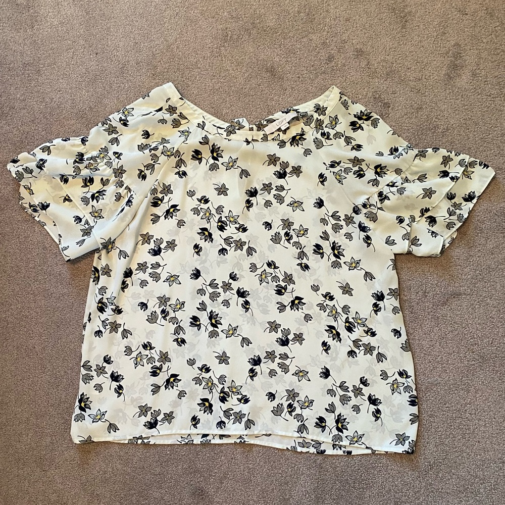 Loft Floral Blouse